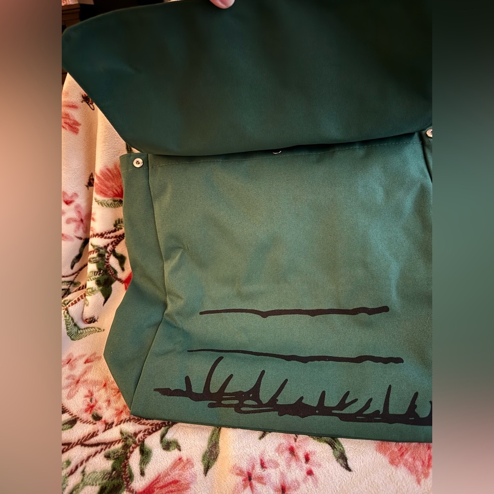 💛 Starbucks x Snoopy Yellow House Canvas Bag Commuter Tote Bag - Picture 4 of 8